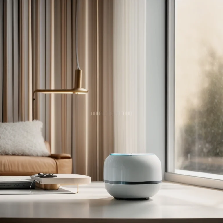 Heimstimm Smart Speaker in der Küchenumgebung